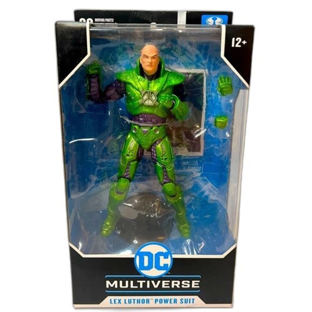 McFarlane DC Multiverse Villian Lex Luthor Green Power Suit 7" Action Figure NEW